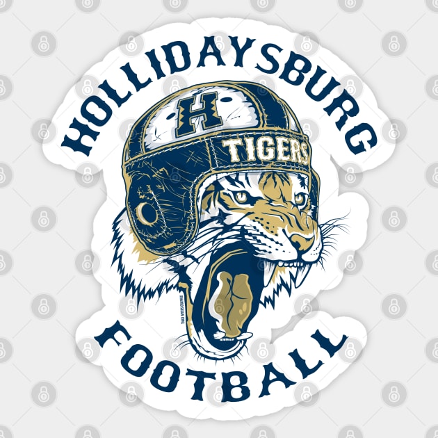 Golden Tiger Football Sticker by OutdoorMayhem